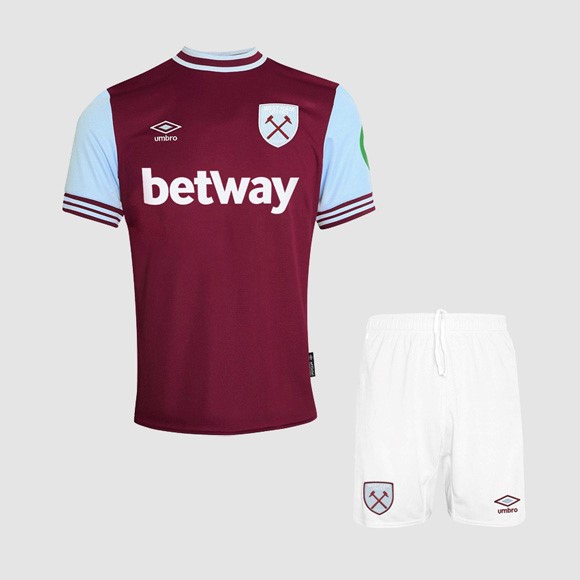 Trikot West Ham Heim Kinder 2024-25